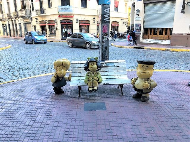 Paseo de las Historietas Mafalda