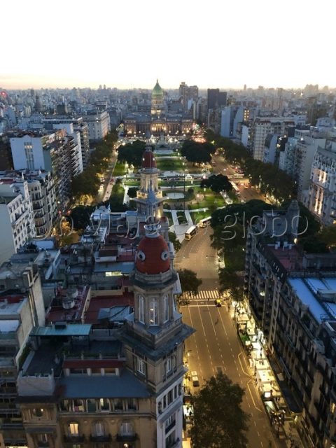 Plaza congreso vistas desde el Palacio Barolo