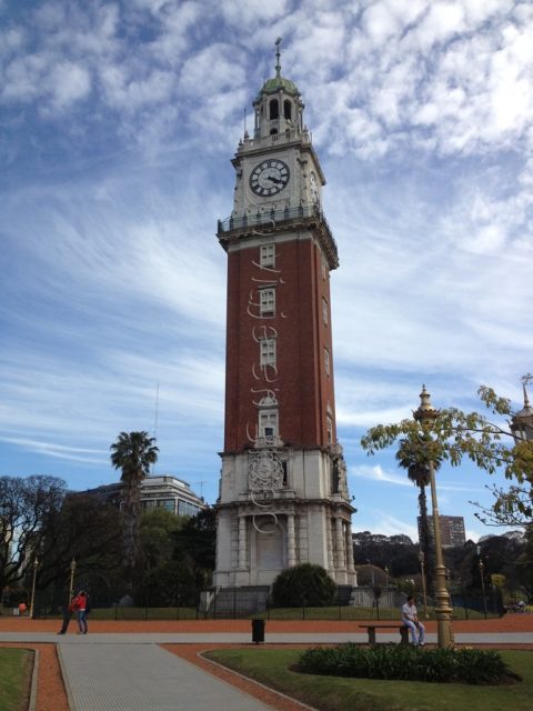 reloj monumental Buenos Aires
