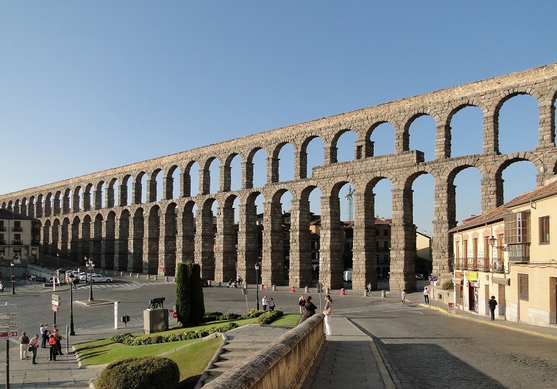 Acueducto de Segovia Foto Bernard Gagnon