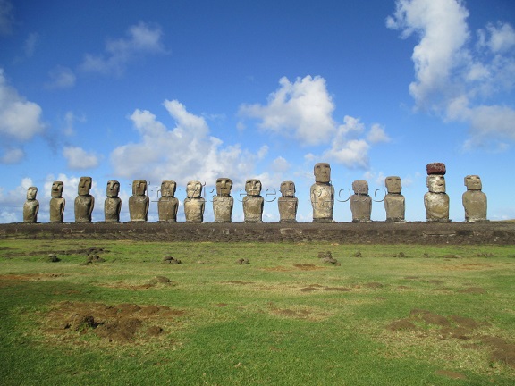 Ahu Tongariki - Isla de Pascua