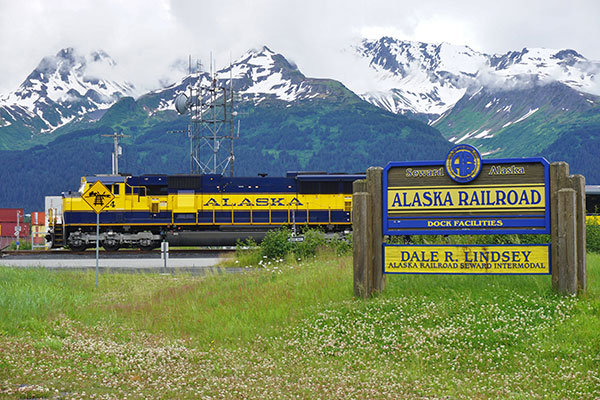 Alaska en tren