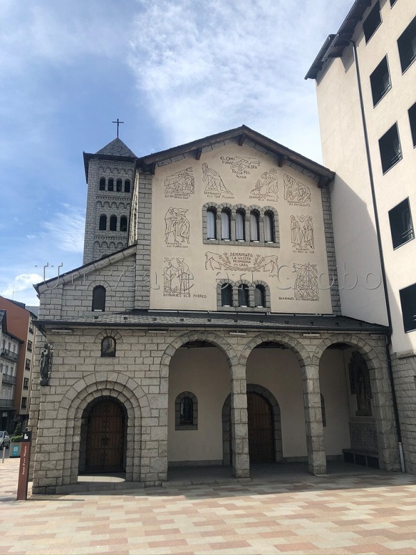 Iglesia de Sant Pere Màrtir, Escaldes-Engordany Andorra