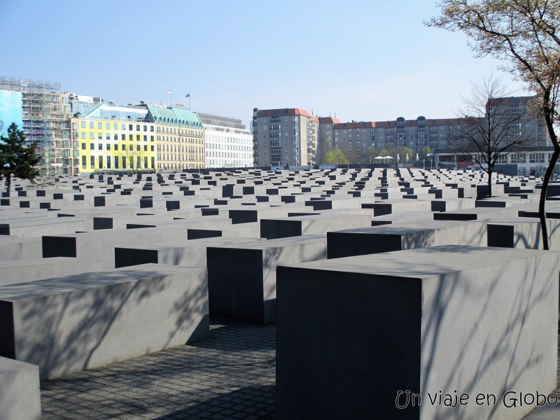 Monumento al holocausto o a los judíos de Europa Berlin
