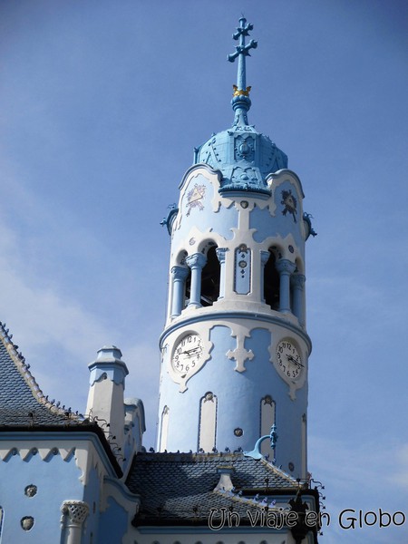 Campanario iglesia Azul de Bratislava