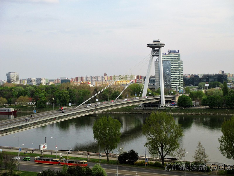 Vistas desde el castillo, Bratislava