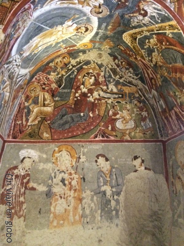 Frescos Catedral de Selime o Selime Katedrali