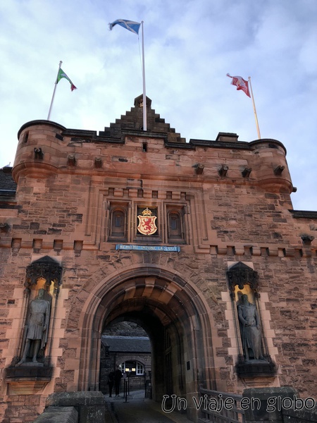 Entrada Castillo de Edimburgo