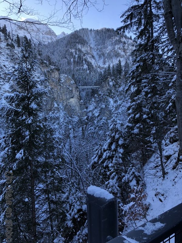 Puente puente Marienbrücke Castillo de Neuschwanstein 