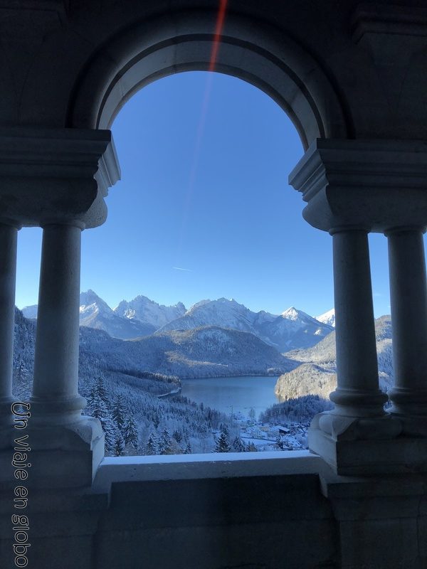 Vistas desde el Castillo de Neuschwanstein