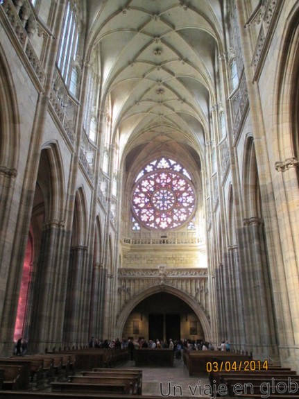 Interior Catedral de San Vito Praga