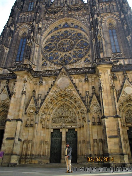Puerta principal Catedral de San Vito Praga