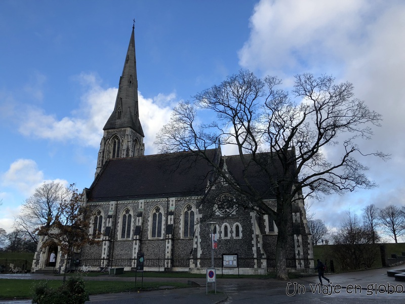 Iglesia de St. Alban, fortaleza de Kastellet, Copenhague