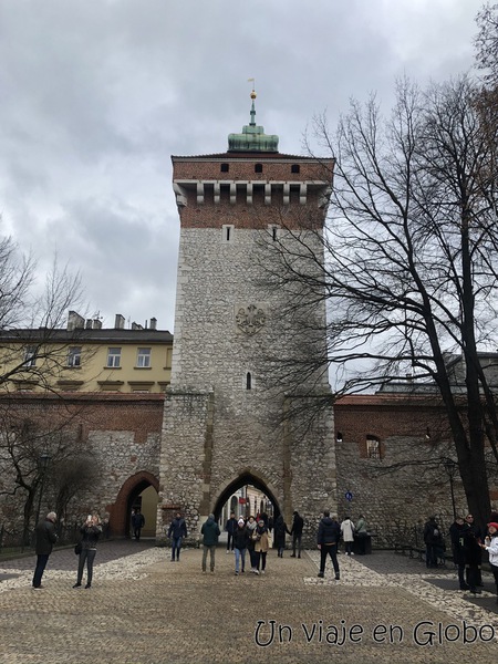 Puerta Florian Cracovia