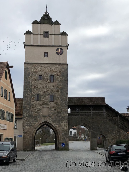 Muralla y Torre en Dinkelsbuhl