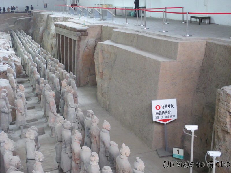 Pozo de agua ejercito de Terracota