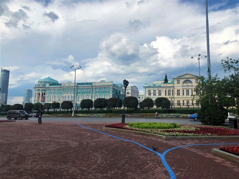 Línea azul Ekaterimburgo