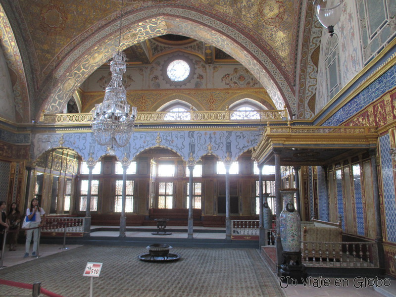 Interior Palacio de Topkapi