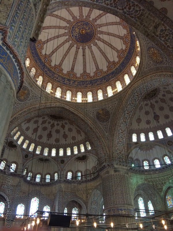 Techos Mezquita Azul, Estambul