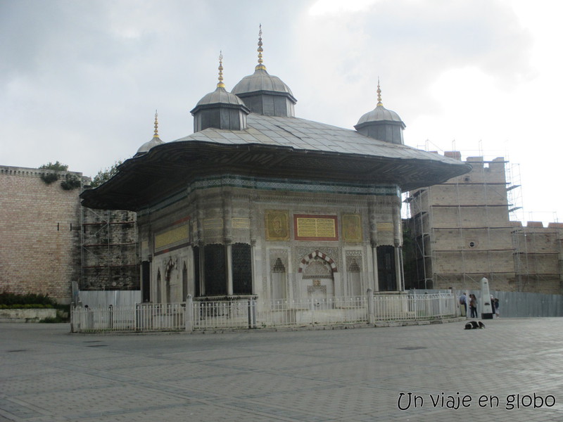 Fuente de Ahmet III Estambul