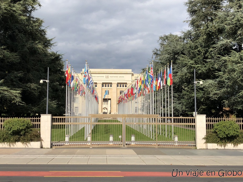 Palacio de las Naciones Unidas Ginebra Suiza