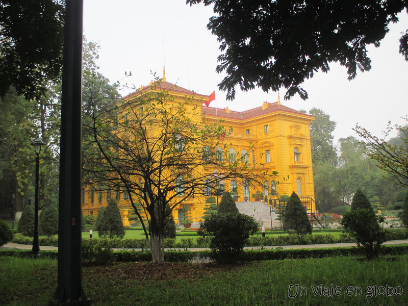 Palacio presidencial Hanoi