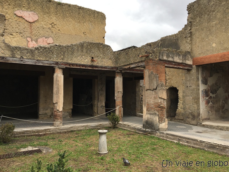 La casa de la columnata Toscana