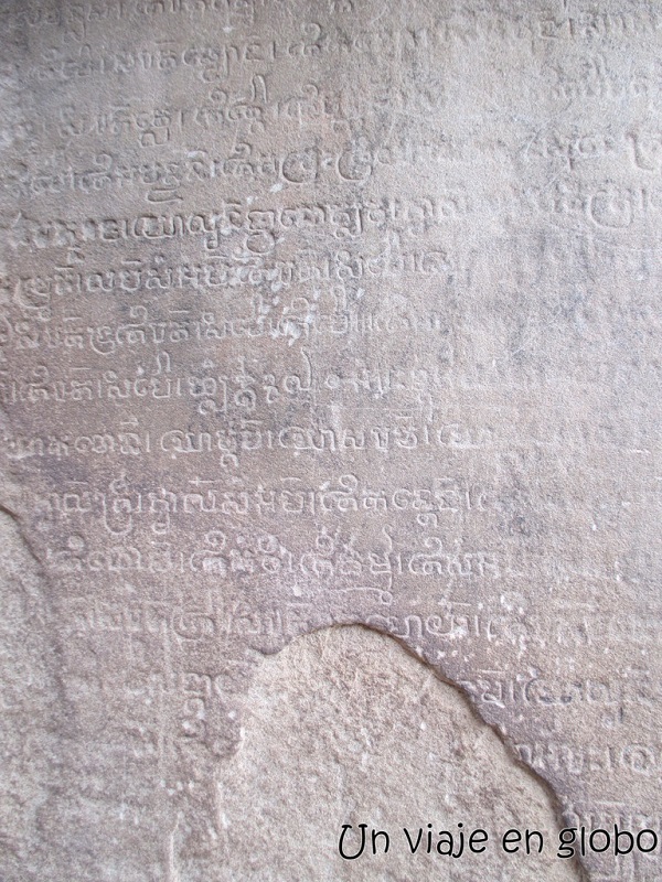 Inscripciones Templo de Bat Chum