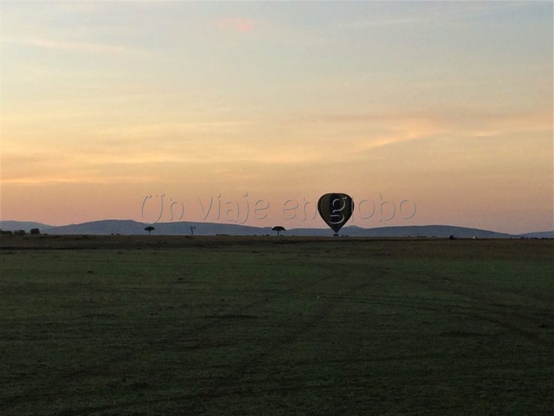 Amanecer en el Masai Mara