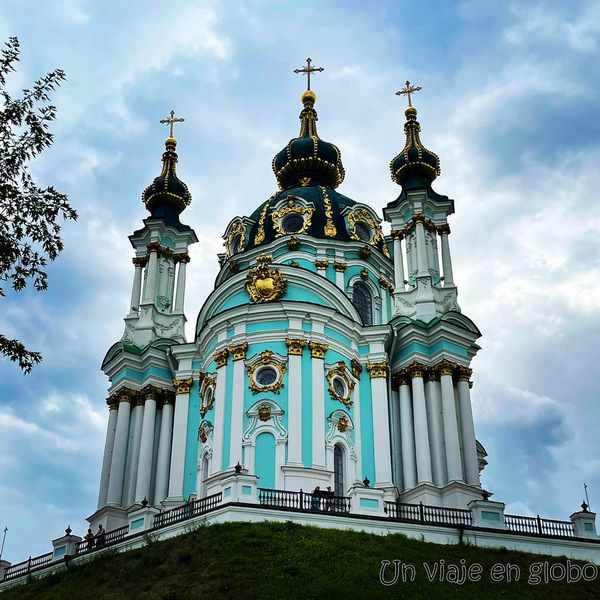 Catedral de San Andrés, un imprescindible que ver e Kiev