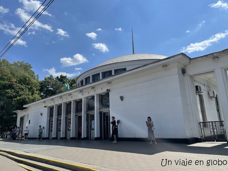 Estación de Metro Universytet, Kiev