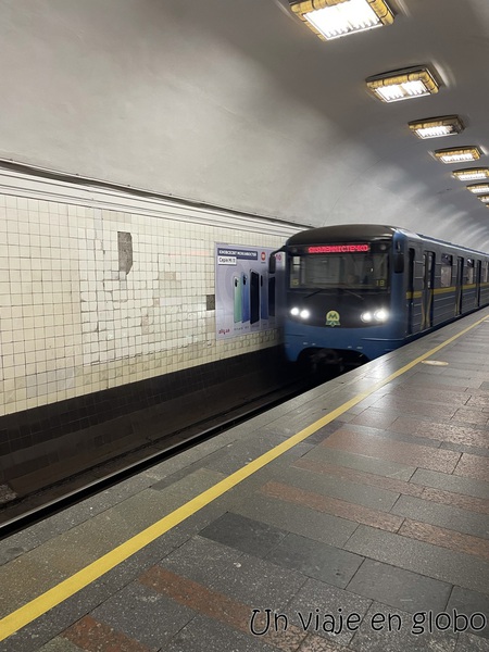 Vagones del Metro de Kiev