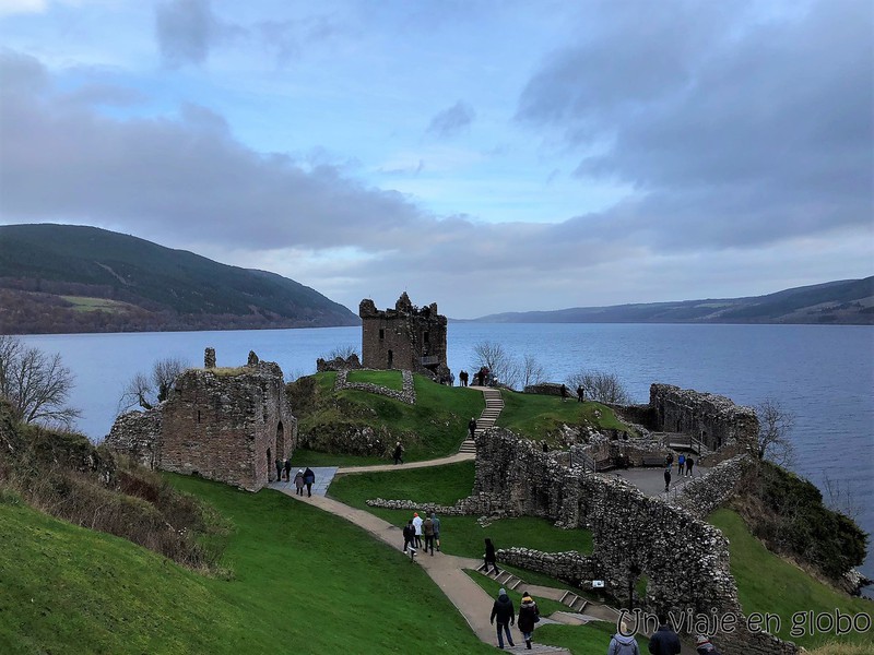 Castillo Urquhart, Lago Ness Escocia