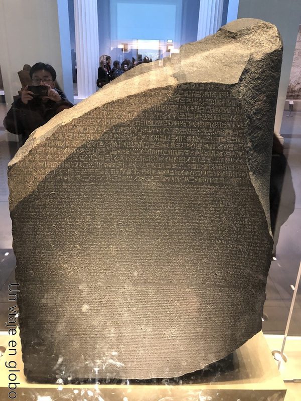 Piedra de Rosetta, Museo Británico