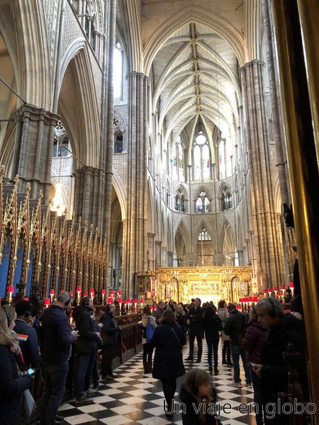 Interior Abadía de Westminster