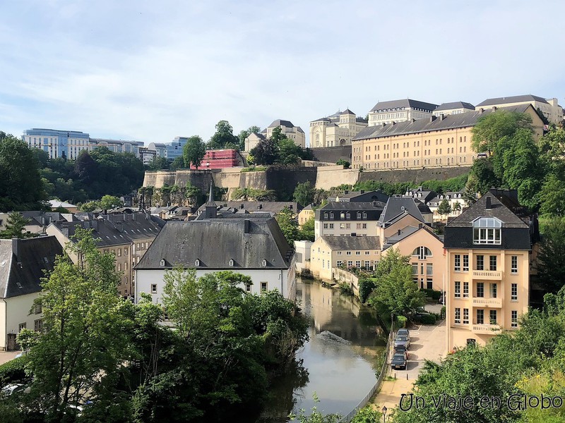 Vistas desde el balcon de Luxemburgo