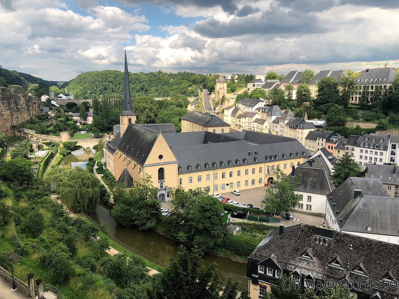 Vistas desde el balcon de Luxemburgo