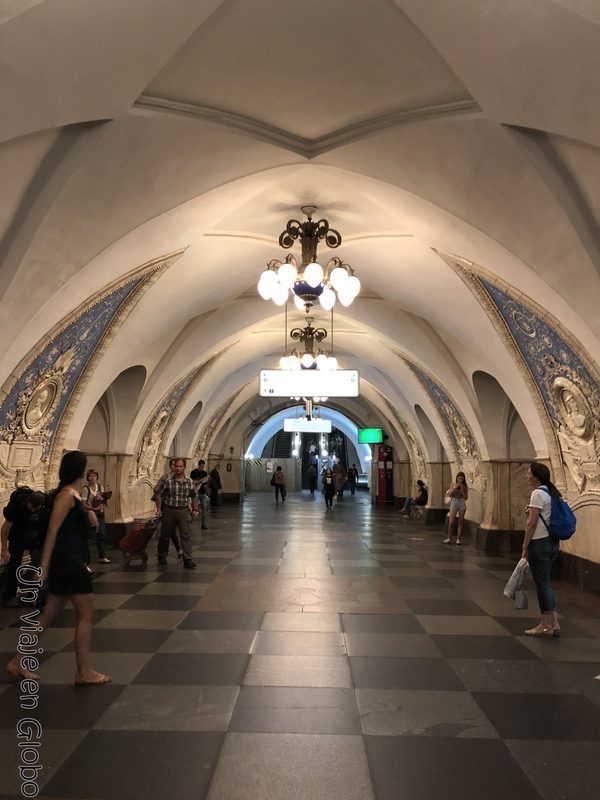 Estación Taganskaya - Таганская Metro moscú