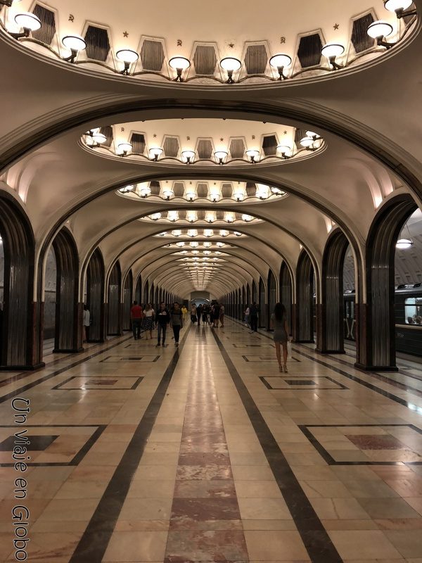 Mayakovskaya - Маяковская Metro Moscú