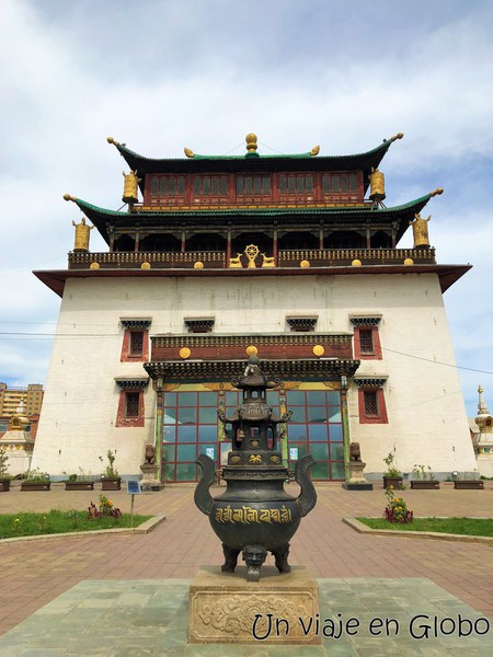 Monasterio Ganda Khiid Ulaanbaatar Mongolia