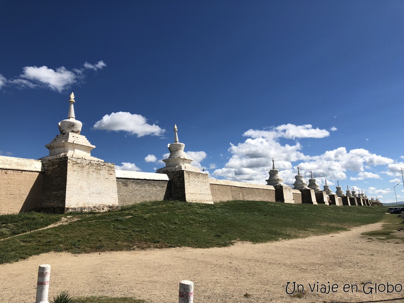 Muralla Exterior del Monasterio de Erdene Zuu Mongolia