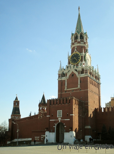 Torre Spasskaya Bashnya, Kremlin de Moscú