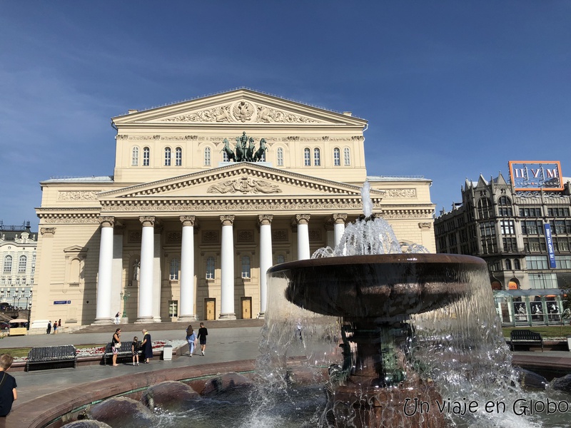 Teatro Bolshoi, uno de los teatros más importantes del mundo y un lugar que ver en Moscú