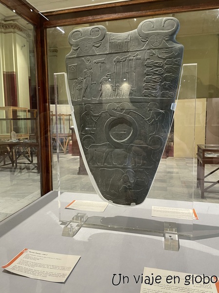 Paleta de Narmer Museo Egipcio de El Cairo