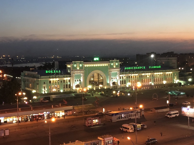 Estación de tren de Novosibirsk