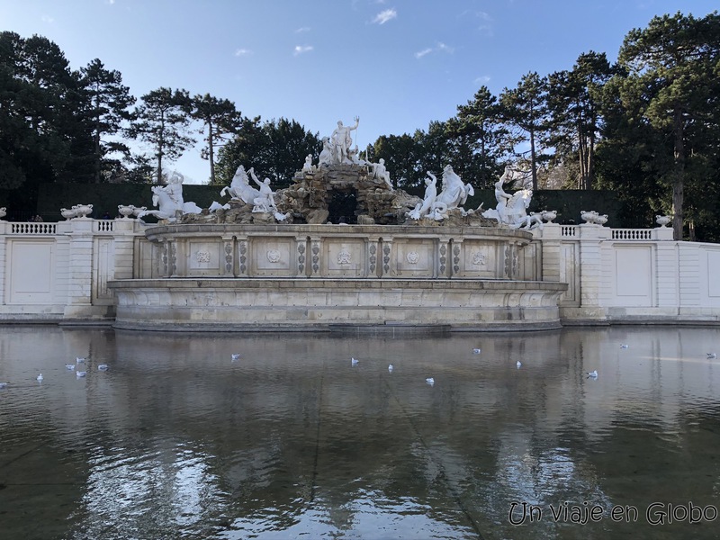 Fuente de Neptuno Palacio Schonbrunn o el Versalles vienés Viena