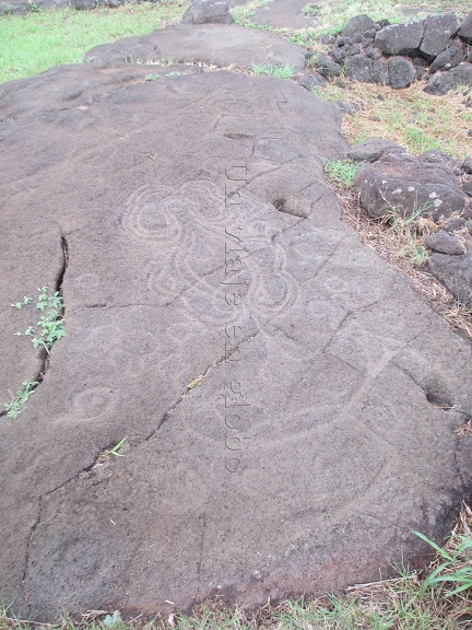 Petroglifos Papa Vaka - Isla de Pascua