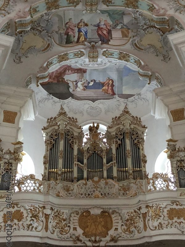 Organo Iglesia Pilgrimage de Wies
