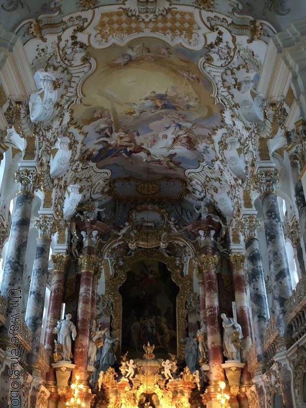 Frescos Iglesia Pilgrimage de Wies