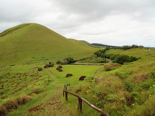 Puna Pau - Isla de pascua - Pukao sombreros